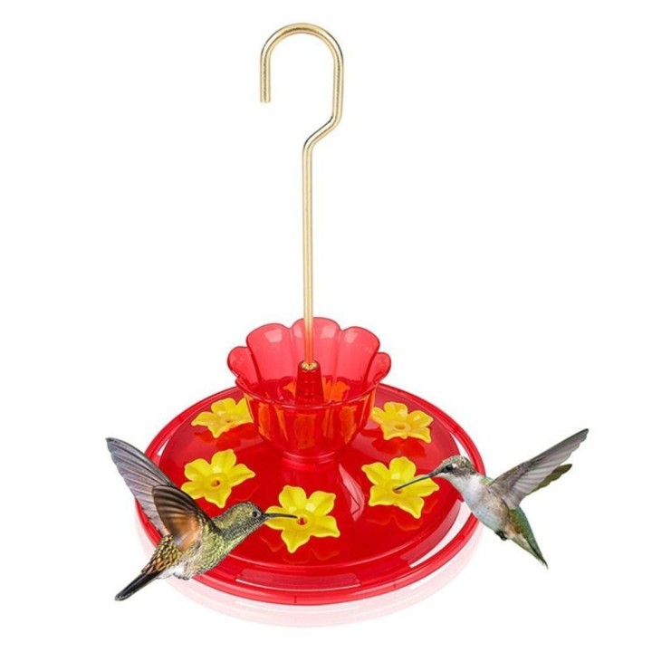 with 8 Feeding Bird Feeder Hanging Red Bird Feeder New Bird Water Feeder  Garden rot