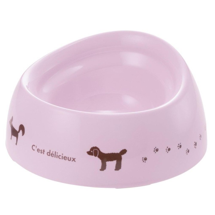 Richell Hundenapf Größe M dunkelrosa Easy-to-eat rosa