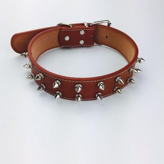 Haustierhalsband Hundehalsband Kristallbesetztes Haustierhalsband für kleine mittelgroße Hunde One Size kaffeebraun