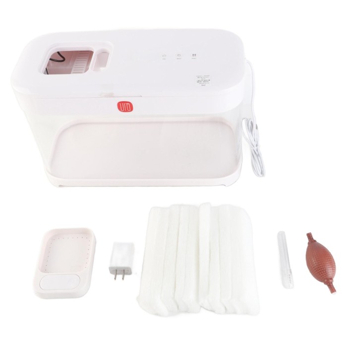 Smart Aquarium Tank Weiß Eco Fisch Tank Kleine Desktop USB Aquarium Enthält LED Beleuchtung und