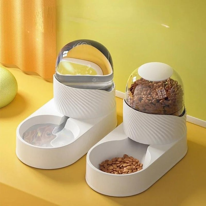 Katzenwasserbrunnen Automatischer Futternapf für Haustiere Katzennapf Hundenapf Slow Food Bowl Haustierbedarf Haustierzubehör