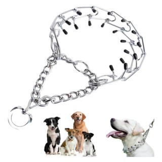 Abnehmbare Hundetrainingskette Haustierhalsband Hundehalsband Explosionsgeschütztes Stimulationshalsband Stimulationskette Hu