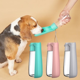 Hundewasserflasche, tragbarer Trinknapf für Haustiere, für kleine, mittelgroße und große Hunde, Katzen, für den Außenbereich,