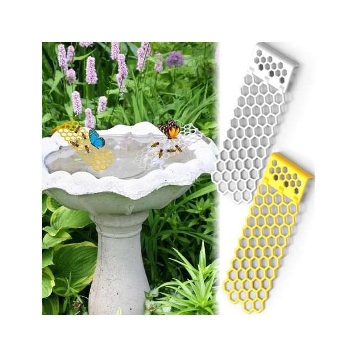 Schwimmende Bienenleiter, Gartenbienen-Bewässerungsleiter, Bienen-Insekten-Trinkstation, Schmetterlingstränke für durstige Be