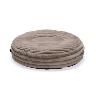 Designed by Lotte Hundekissen REZA rund beige 65x16 cm