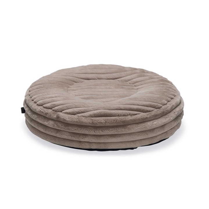 Designed by Lotte Hundekissen REZA rund beige 65x16 cm