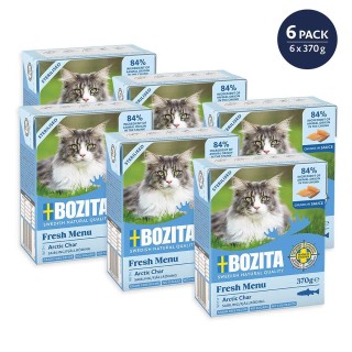 Bozita Häppchen in Sauce Sterilised Saibling 6x370 g