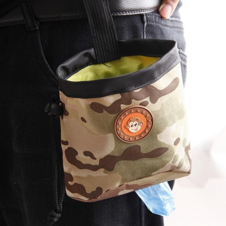 Tragbare Leckerli-Tasche für das Hundetraining, Outdoor-Snack-Tasche für Hunde, große Kapazität, Leckerli-Tasche, Welpen-Snac