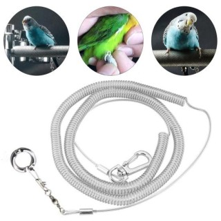 Flexible Vogelleine, elastisch, ausgezeichnetes Traktionsgeschirr für Papageien 15 3 m