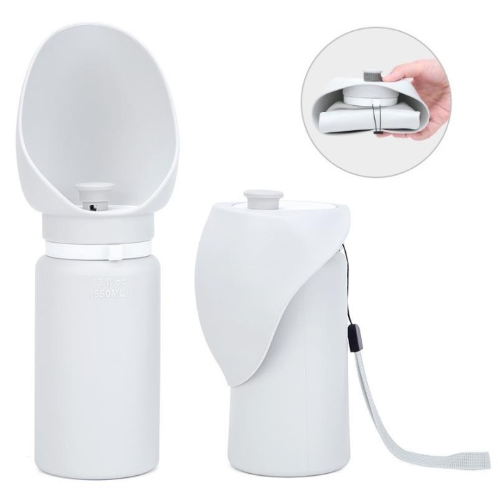 Wasserbecher für Hundeausflüge, tragbarer Trinknapf für Haustiere, Wasserflasche für den Außenbereich, tragbarer Becher, Haus