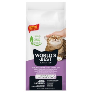 World‘s Best Cat Litter Multiple Cat Lavendel - 12,7 kg