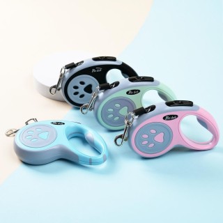 3m 5m Nylon Hundeleine Automatisch einziehbare langlebige Katzenleine Verlängerungsleine für Welpen, die laufen, laufen, Trak