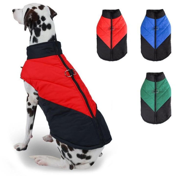 Große Hundekleidung für kleine mittelgroße Hunde, Katze, Winter, warme Welpenweste, Jacke, französische Bulldogge, Labrador,
