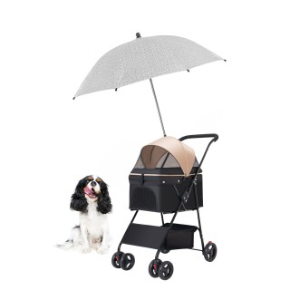 Sonnenschirm für Haustier Sonnenschirm für Kinderwagen Hund Durchmesser 75cm [flowbloo] Wagen, Kinderwagen, Sonnenschirm, Wag