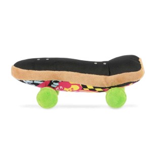ROOKCRAN Hundespielzeug, klassisches Skateboard, zum Kauen, Plüschspielzeug, für Welpen, draußen, langlebig, für kleine Hunde