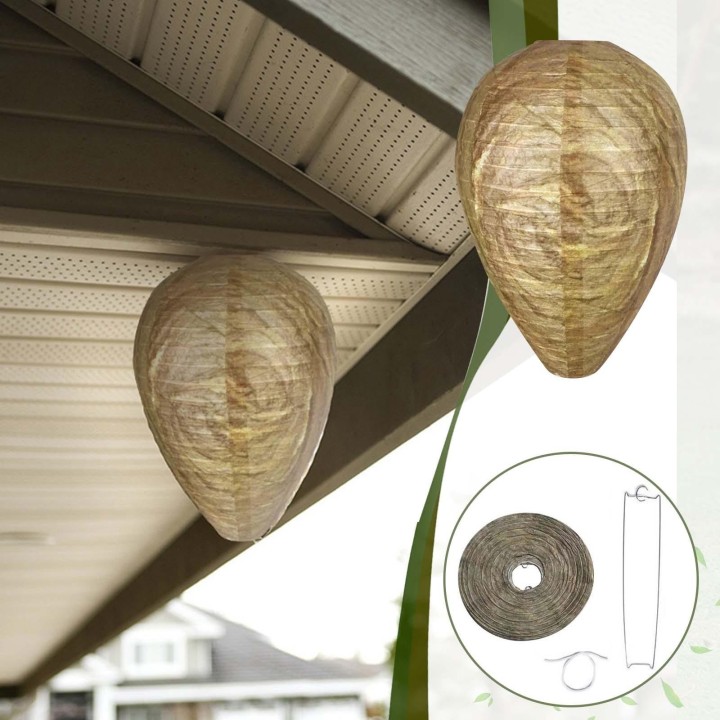 Wasserdichte Lockvögel Hängende Abschreckungsmittel Gefälschte Tuch Biene Lockvogel Abschreckung Für Haus Und Garten Im Freie