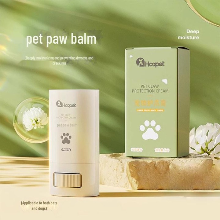 Pfotencreme für Haustiere: Feuchtigkeitspflege für trockene und rissige Katzen- und Hundepfoten Pet Paw Balm