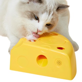 Automatischer elektrischer Katzenkäse mit Stimulation des Jagdinstinkts mit abwechselndem Indoor-Stress, ausgestattet mit Spr