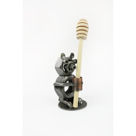 Metallfigur Bärchen als Stiftehalter