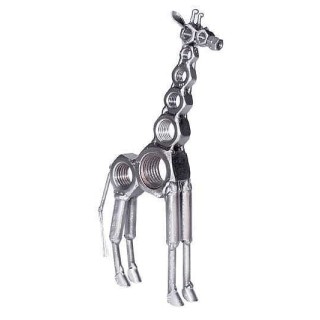 Original Hinz und Kunst Metalltier - Giraffe