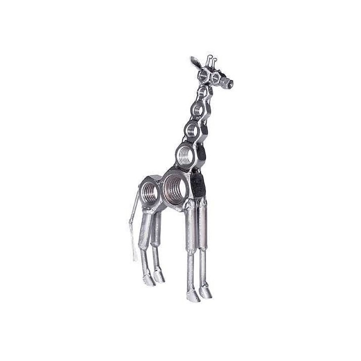 Original Hinz und Kunst Metalltier - Giraffe