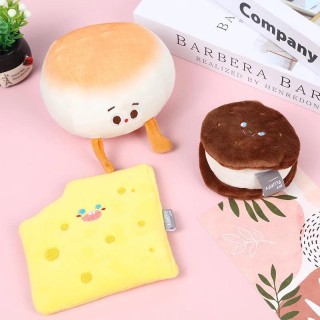 Kekse, verstecktes Futter, Haustierspielzeug, Hundeplüsch, quietschend, interaktives Spielzeug, weiches Kauspielzeug, Schießr