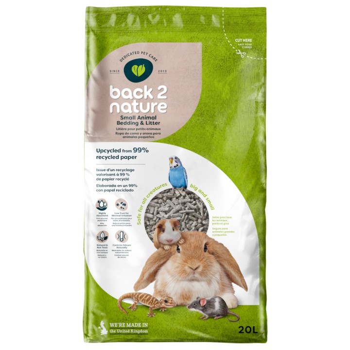 Back-2-Nature Small Heimtierstreu - 20 l