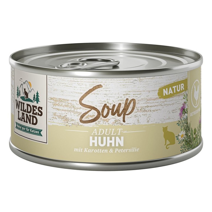 Wildes Land Soup Huhn mit Karotten 12x80 g