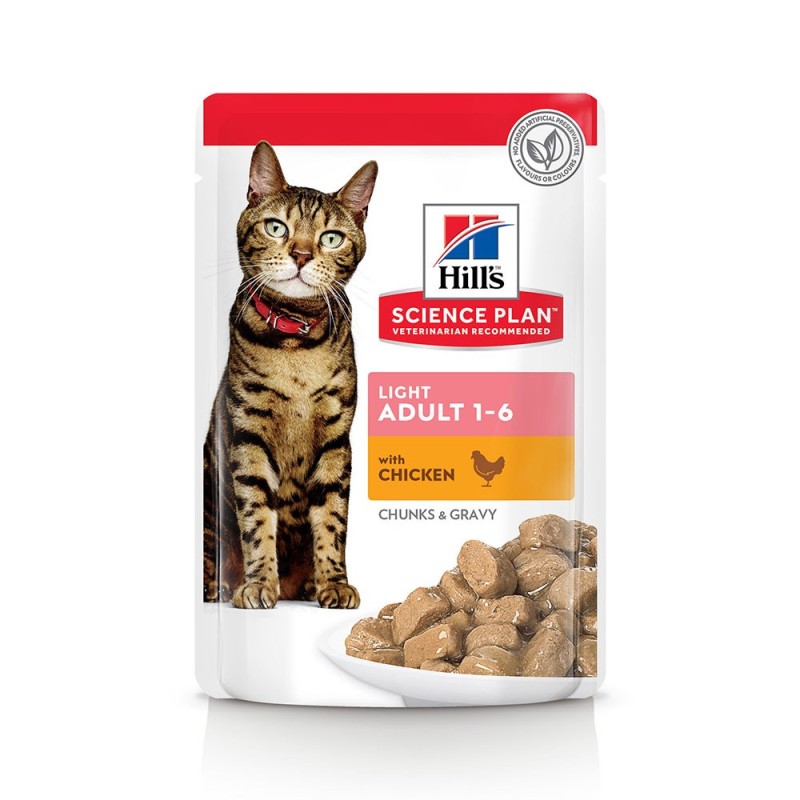 Hill's Science Plan Adult Light Huhn & Meeresfisch - Huhn (12 x 85 g)