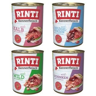 Sparpaket RINTI Kennerfleisch 12 x 800 g - Mixpaket 1