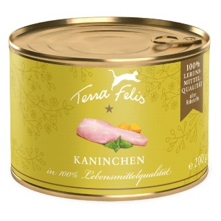 Terra Felis Complete 12 x 200 g - Kaninchen