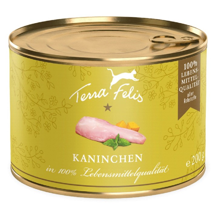 Terra Felis Complete 12 x 200 g - Kaninchen