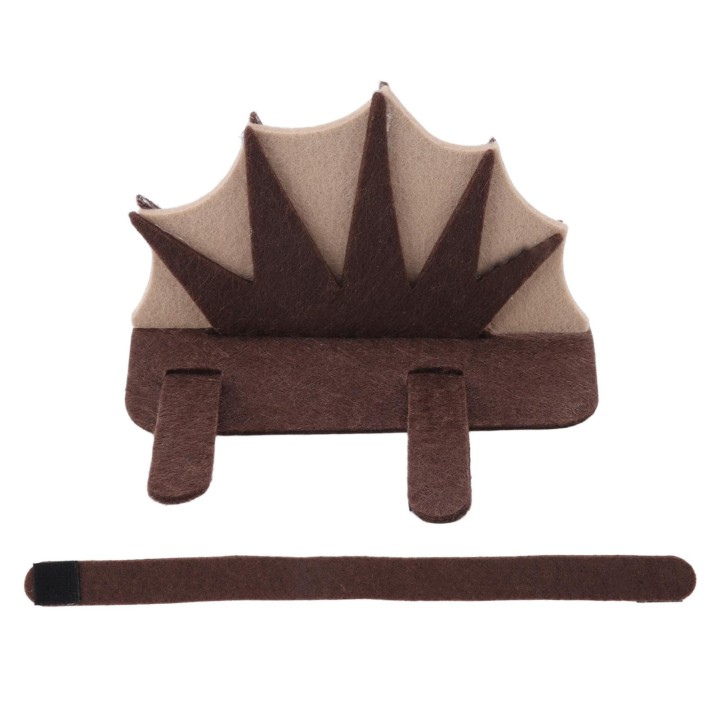 Haustier-Eidechsenkostüm, hautfreundlich, 3 verstellbare Träger, süße Filz-Reptilienkleidung für Bartagamen L