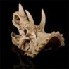 Aquarium-Dekoration, Dinosaurier-Triceratops-Schädel-Dekor, Harzschädel für Reptilien, Versteck, Fische, Aquarium-Zubehör, He
