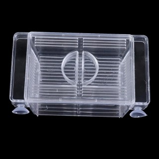 Aquarium Guppy Doppelzucht Züchter Aufzucht Trap Box Brüterei One Size