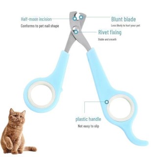 Magischer Nagelknipser für Haustiere: Pflegewerkzeug für Katzen und Hunde mit Nagelschleifern 231220-A schwarz