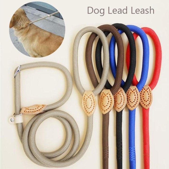 Hundeleine, Nylon-Haustierleine, verstellbares Hundegeschirr, langlebiger Seilgürtel, leichter Hundebedarf, Walking-Training,
