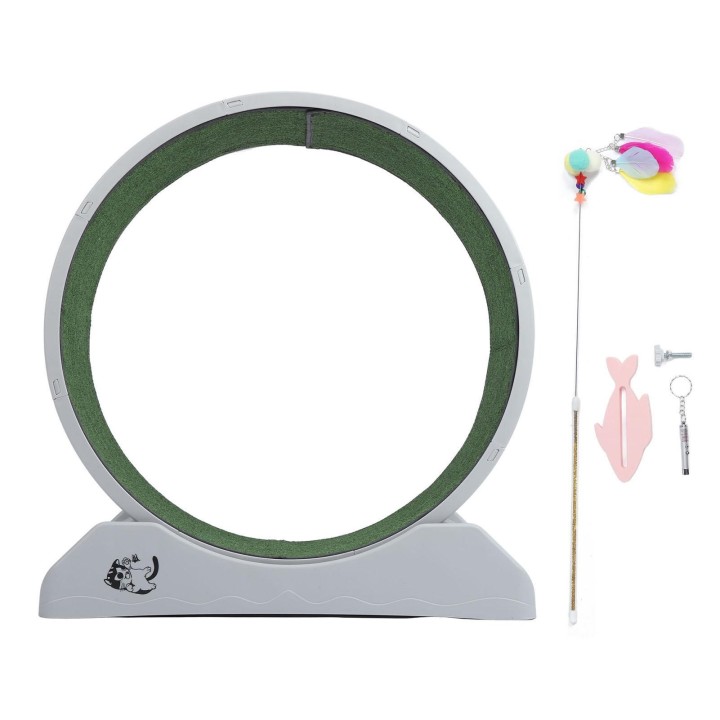 Laufrad für Katzen, Mehrzweck-Stummschaltung, körperliche Bewegung, lindert Angstzustände, Laufband für Katzen