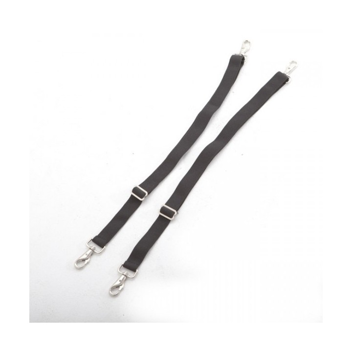 Bucas elastische Beinschnüre DeLuxe black