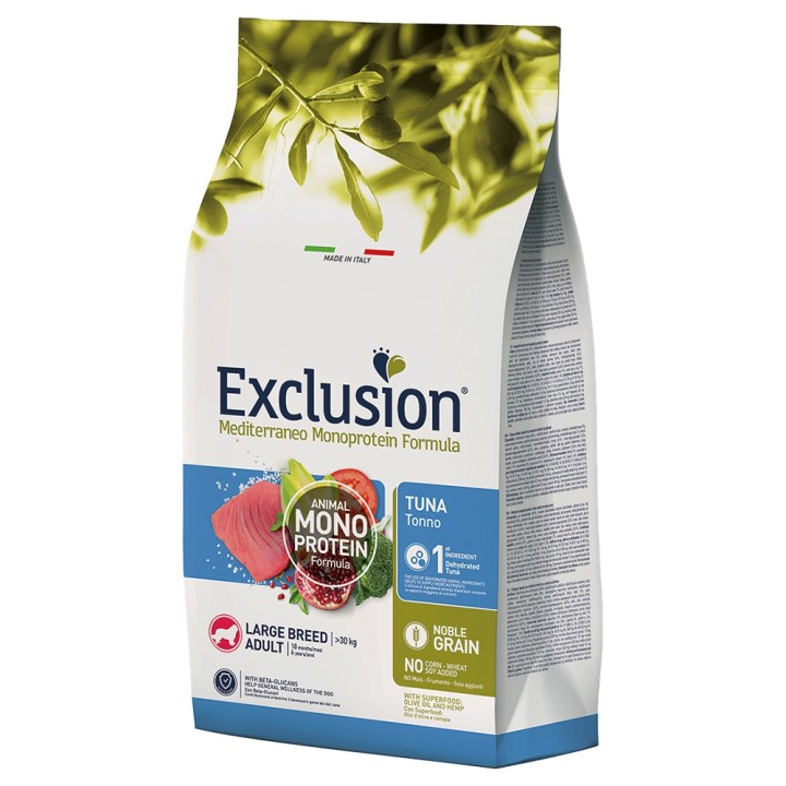 Exclusion Mediterraneo Adult Large mit Thunfisch - 12 kg
