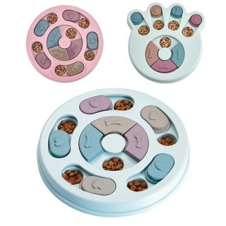 Hunde-Puzzle-Spielzeug, langsamer Futterspender, interaktives Training, Steigerung des Welpen-IQ, Futterspender, langsames Fr