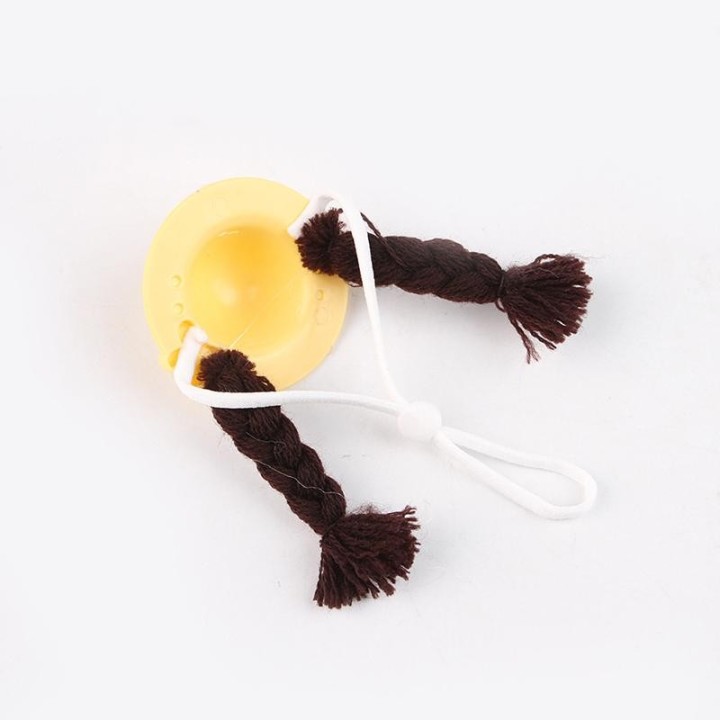 Niedlicher Mini-Hut für Kleintiere, verstellbare Haustier-Cosplay-Kleidung, Kopfbedeckung, Hamster, Vögel, Meerschweinchen, k