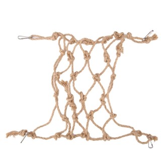 Hanf Seil Papagei Vogel Klettern Net Hängen Seil Net Schaukel Spielen Seil Leiter Kauen Spielzeug (Klein) Small