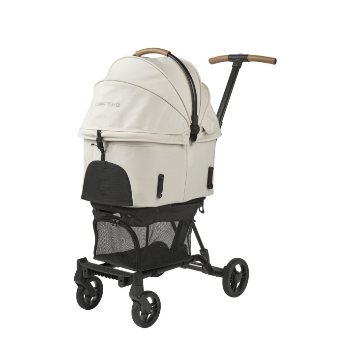 AIRBUGGY WIZ X PEARL WHITE Air Buggy Wizx, leichter, kompakter Haustierwagen