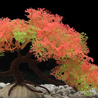 Aquarium Dekoration Ornamente Simulierte Kiefer Gefälschte Bäume Pflanzen Dekorationen 3