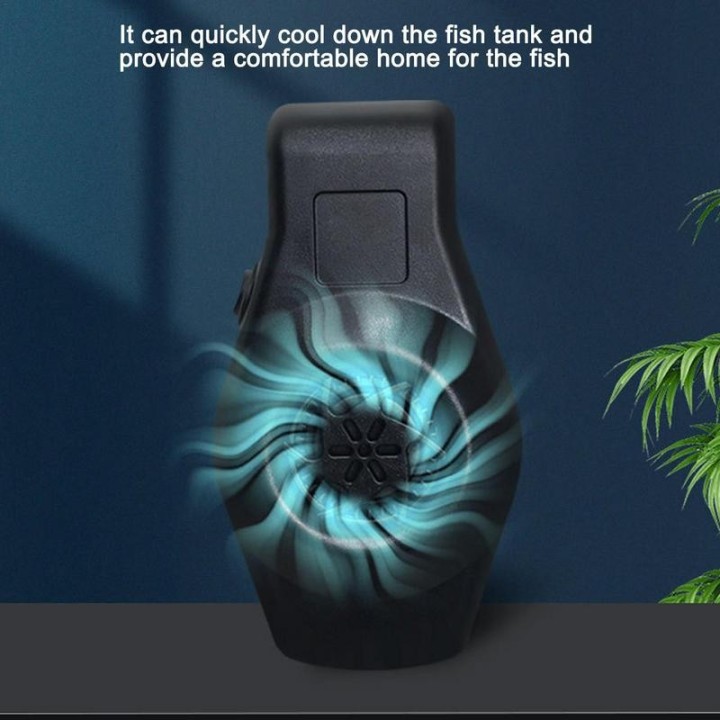 An der Wand montierter Aquarium-Ventilator, Meeresfisch-Tank-Ventilator, Aquarium-Kühler, Garnelen-Kühlventilator, Wärmeablei