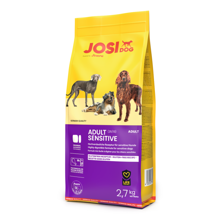 JosiDog Adult Sensitive 3x 2,7 kg