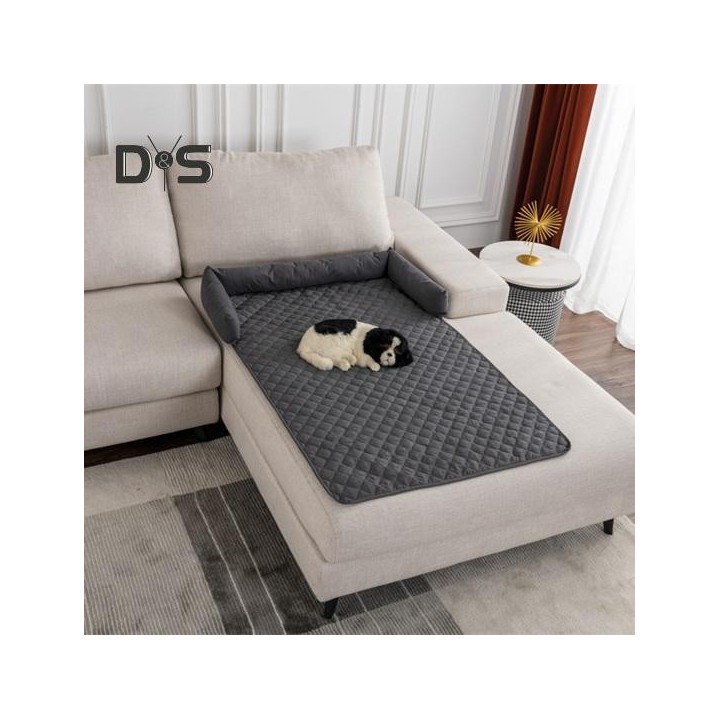Hundebettbezug, Haustierunterlage, rutschfester Couchschutz, wasserdichtes Autositzkissen, gemütliches Hundenest, Schlafsofa,