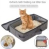 „Tragbarer, wasserdichter, faltbarer Katzenstreubeutel für unterwegs“ Cat Litter Tray