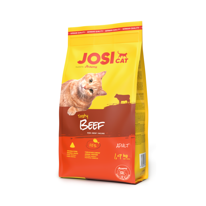 JosiCat Tasty Beef 3x 1,9 kg